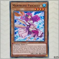 Marincess Pascalus - LED9-EN039 - Common 1st Edition Yugioh - Image 1