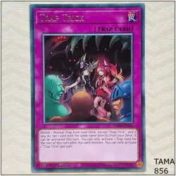 Trap Trick - TAMA-EN045 - Rare 1st Edition Yugioh - Image 1