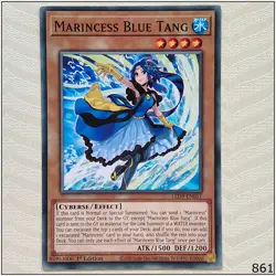 Marincess Blue Tang - LED9-EN051 - Common 1st Edition Yugioh - Image 1