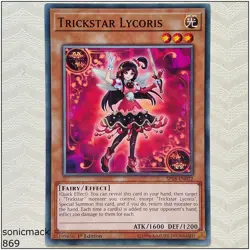 Trickstar Lycoris - SP18-EN022 - Common 1st Edition Yugioh - Image 1