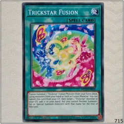 Trickstar Fusion - MP20-EN026 - Common 1st Edition Yugioh - Image 1