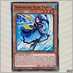 Marincess Blue Tang - LED9-EN051 - Common 1st Edition Yugioh - Image 1
