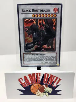 YuGiOh Black Brutdrago SOVR-EN043 1st Edition Super Rare LP - Image 1