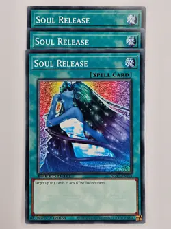 Yu Gi Oh - 3x SGX3-ENF14 Soul Release - Common - Image 1