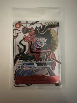 One Piece Monkey.D.Luffy ST01-012 3rd Anniversary Winner Pack SEALED (3 Cards) - Image 1