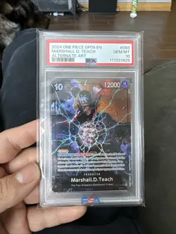Marshall.D.Teach (093) (Alternate Art) OP09-093 Emperors in the New World Foil - Image 1