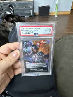 Marshall.D.Teach (093) (Alternate Art) OP09-093 Emperors in the New World Foil - Image 3