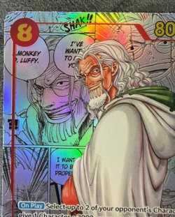 Silvers Rayleigh Manga Alt Art English OP08-118 Two Legends - Image 3