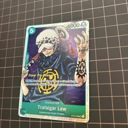 One Piece TCG Trafalgar Law English Super Pre-Release Card ST02-009 Mint/NM - Image 3