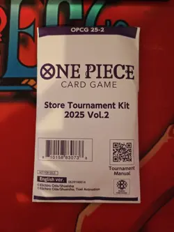 ONE PIECE TCG STORE TOURNAMENT KIT 2025 VOL 2 SEALED - Image 1