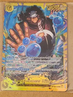One Piece CCG - Bartholomew Kuma SEC OP12-119 Legacy of the Master - English NM - Image 2
