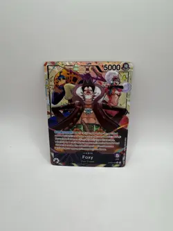 One Piece Foxy OP07-059 Leader Alt Art 500 Years into the Future English NM - Image 1