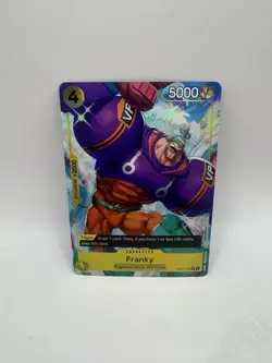 One Piece Franky (Parallel) OP07-107 500 Years in the Future Foil - Image 1