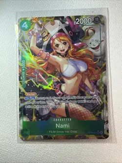 Nami SR Alt Art OP14-031 - OP14 The Azure Sea's Seven - One Piece TCG - Image 4