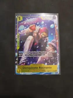 One Piece: Donquixote Rosinante Alt Art OP12-108 The Azure Sea's Seven - Image 1