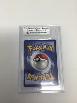Kakuna 33/102 Pokemon 1999 Base 1st Edition Shadowless Thick Stamp Beckett 9 - Image 3