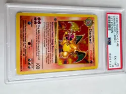 PSA 6 CHARIZARD 1999 Pokemon Base 1st EDITION Thick Stamp SHADOWLESS 4/102 Holo - Image 3