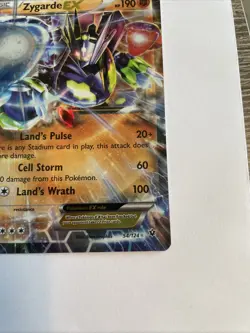 Pokemon TCG Zygarde EX Holo Ultra Rare Card 54/124 XY Fates Collide 2016 NM - Image 3