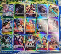 One Piece TCG Super Rare SR LOT Of 15 Cards English One Piece - Image 1