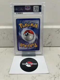 PSA 8 Chansey 1/102 Base Set Pokemon Card MINT - Image 2
