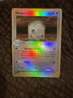 EX - Shelgon - 42/97 - Reverse Holo - EX Dragon - Pokemon Card NM - Image 3