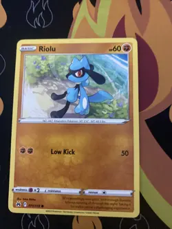 Pokemon Card 071/159 Riolu - Crown Zenith - Common - Regular - NM - Image 1