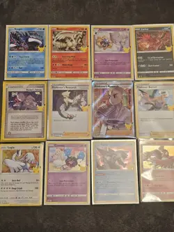 (12) Pokemon TCG Celebrations Holo Card Lot. NM. Sleeved/No Duplicates - Image 1