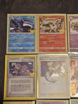 (12) Pokemon TCG Celebrations Holo Card Lot. NM. Sleeved/No Duplicates - Image 2