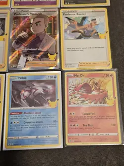 (12) Pokemon TCG Celebrations Holo Card Lot. NM. Sleeved/No Duplicates - Image 4