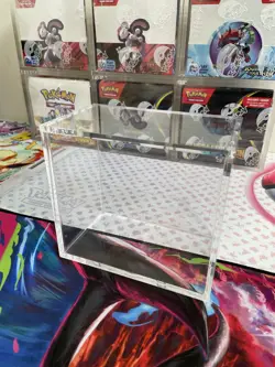Pokemon Magnetic BOOSTER BOX Acrylic Case Pokemon Card Protective Display - Image 3