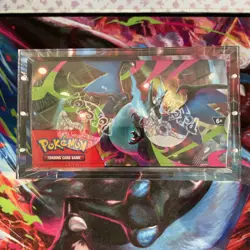 Pokemon Magnetic BOOSTER BOX Acrylic Case Pokemon Card Protective Display - Image 4