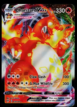 Pokemon Card - Charizard VMAX Darkness Ablaze 020/189 Ultra Rare - Image 1
