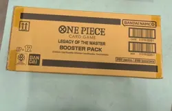 One Piece Card Game OP-12 Legacy Of The Master Booster Box Case Sealed - Image 3