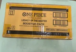 One Piece Card Game OP-12 Legacy Of The Master Booster Box Case Sealed - Image 4