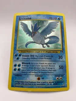 Articuno 2/110 2002 Legendary Collection Pokemon Card Vintage WOTC Holo Rare HP - Image 2