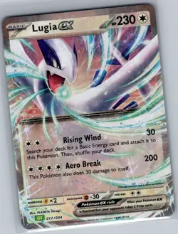 Lugia ex 017/034 Trading Card Game Classic - Pokemon Card - NM - Image 1