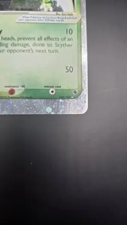 Scyther EX 102/109 - Excellent Condition - Ruby and Sapphire Holo Pokemon Card - Image 3