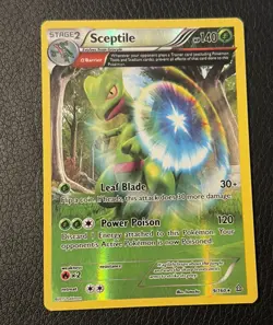 Sceptile (Omega) 9/160 Holo Rare XY - Primal Clash Pokemon Card - Image 1