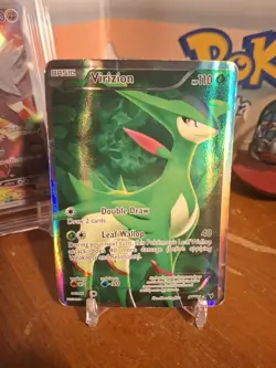 VIRIZION Noble Victories POKEMON Full Art Holo Foil 2011 Trading Card 97/101 TCG - Image 1