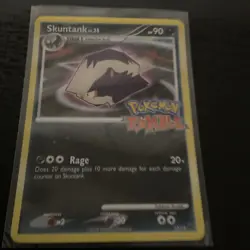 Pokemon Card Skuntank 13/16 Pokemon Rumble - Moderately Played - Image 1