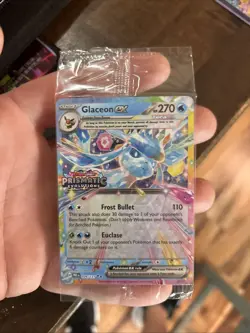 Pokemon Glaceon ex 026/131 Prismatic Evolutions Stamped Promo Card - SEALED - Image 1