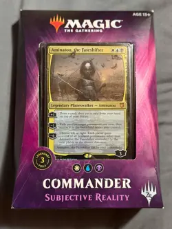 magic the gathering commander deck sealed subjective reality - Image 1