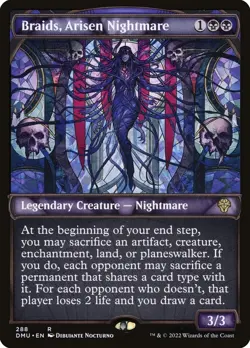 DMU Showcase BRAIDS ARISEN NIGHTMARE 1x Rare Magic Dominaria United MTG NM - Image 1