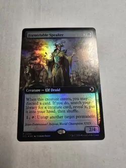 Formidable Speaker (Extended Art) Lorwyn Eclipsed Foil - Image 1