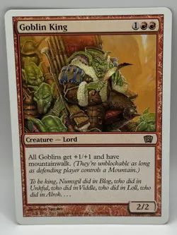 MTG 2003 8th Edition - #190 Goblin King - Image 1