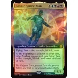 Cosmic Spider-Man (Extended Art) M Foil Marvel's Spider-Man 271 NM - Image 1