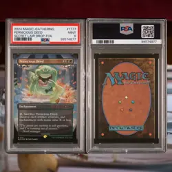 Ghostbusters Slimer Pernicious Deed PSA Mint 9 - Image 1