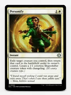 Personify X4 [Lorwyn Eclipsed] Magic MTG ECL 0028 NM ⚪ - Image 2