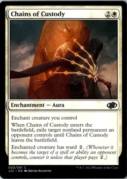 CHAINS OF CUSTODY 3 COMMON JUMPSTART 2022 MAGIC: THE GATHERING LP - Image 1