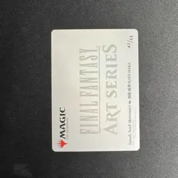 Squall, SeeD Mercenary - Art Series Gold Stamped 47/53 - Final Fantasy - MTG NM - Image 2